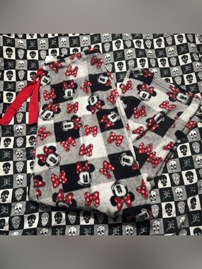 Disney Minnie Mouse Fuzzy Pajama Pants